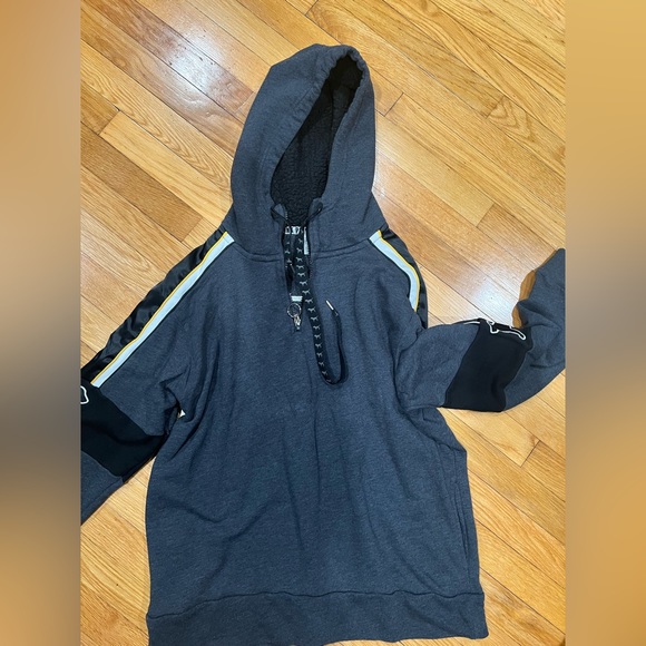 Women oversized PINK hoodie - Picture 1 of 5